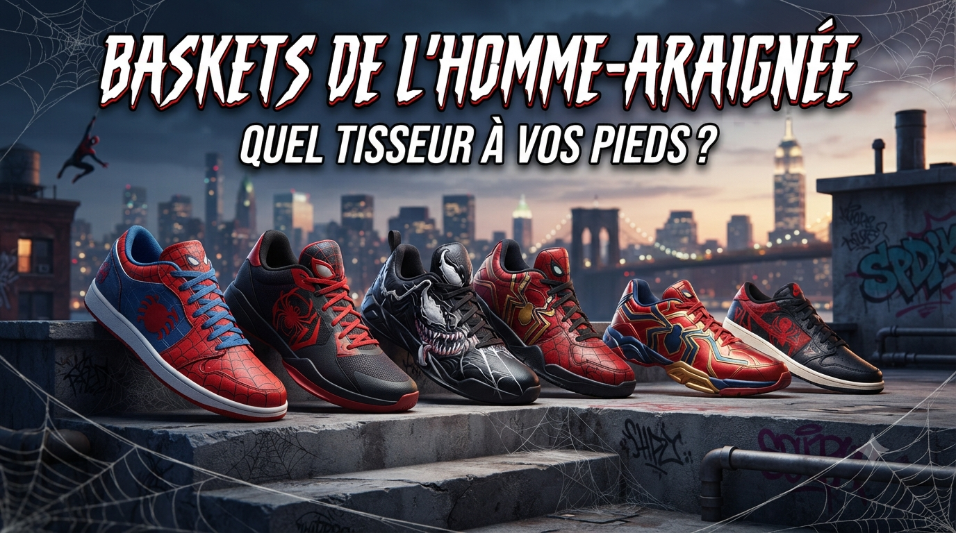 Spider-Man-Sneaker nach Held: Welcher Spinnenmann an deinen Füßen?