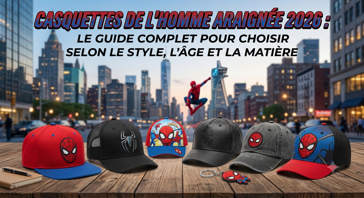 Spider-Man Caps 2026: Der komplette Ratgeber zur Wahl nach Stil, Alter und Material