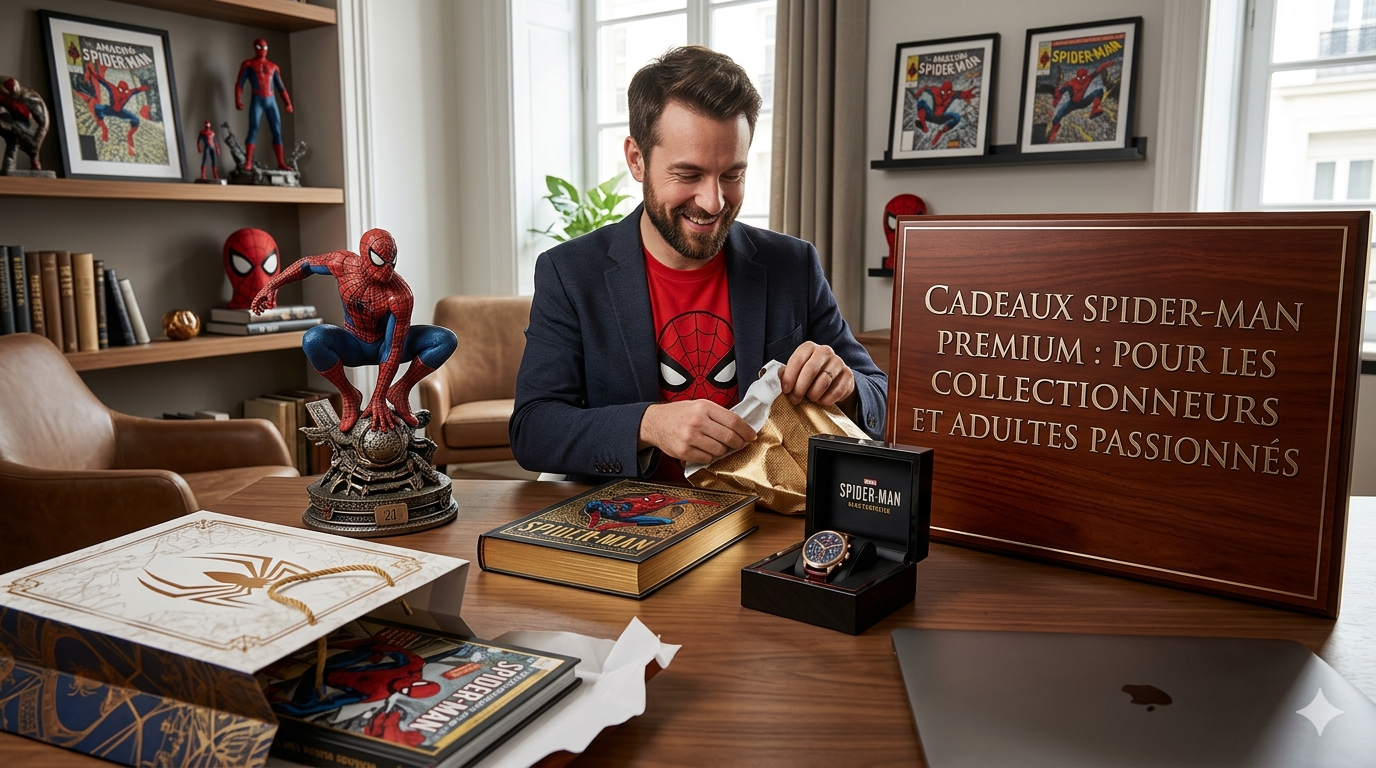 Cadeaux Spider-Man Premium : Pour les Collectionneurs et Adultes Passionnés