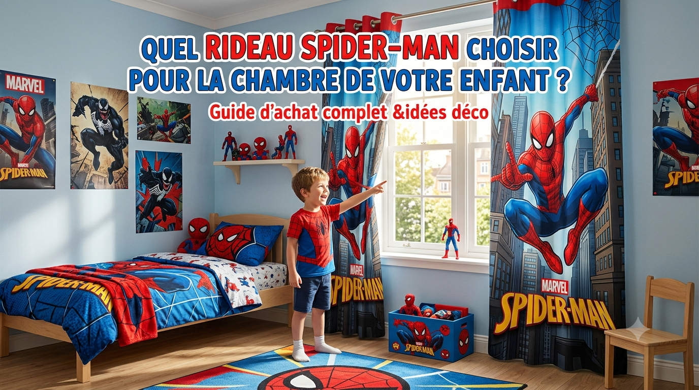 Welchen Spider-Man-Vorhang für das Kinderzimmer wählen?