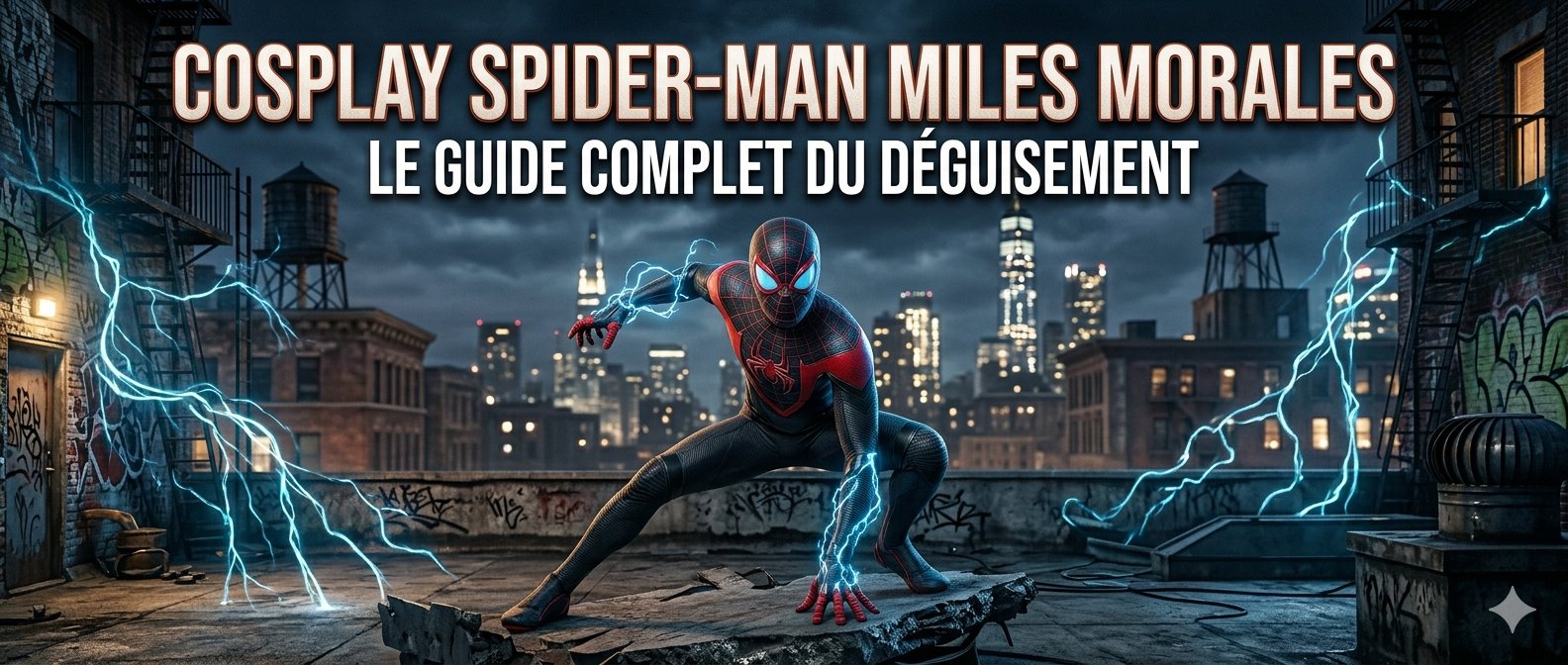 Cosplay Spider-Man Miles Morales: der komplette Kostuem-Guide