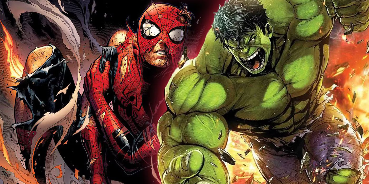 Spider-Man vs Hulk: die legendären Kämpfe