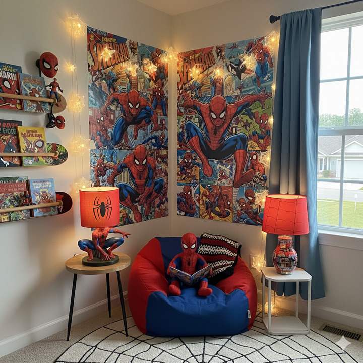 Welche Spider-Man Lampe nach Alter und Verwendung wählen