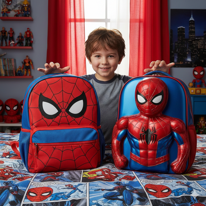 Welchen Spider-Man-Rucksack für ein Kind wählen? Vollständiger Leitfaden nach Alter und Verwendung
