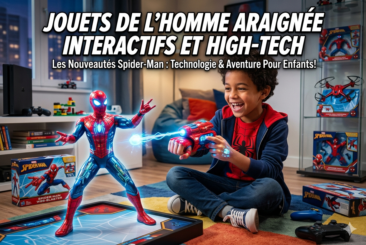 Interaktives & High-Tech Spider-Man Spielzeug: der Ratgeber 2026 für vernetztes Spielzeug
