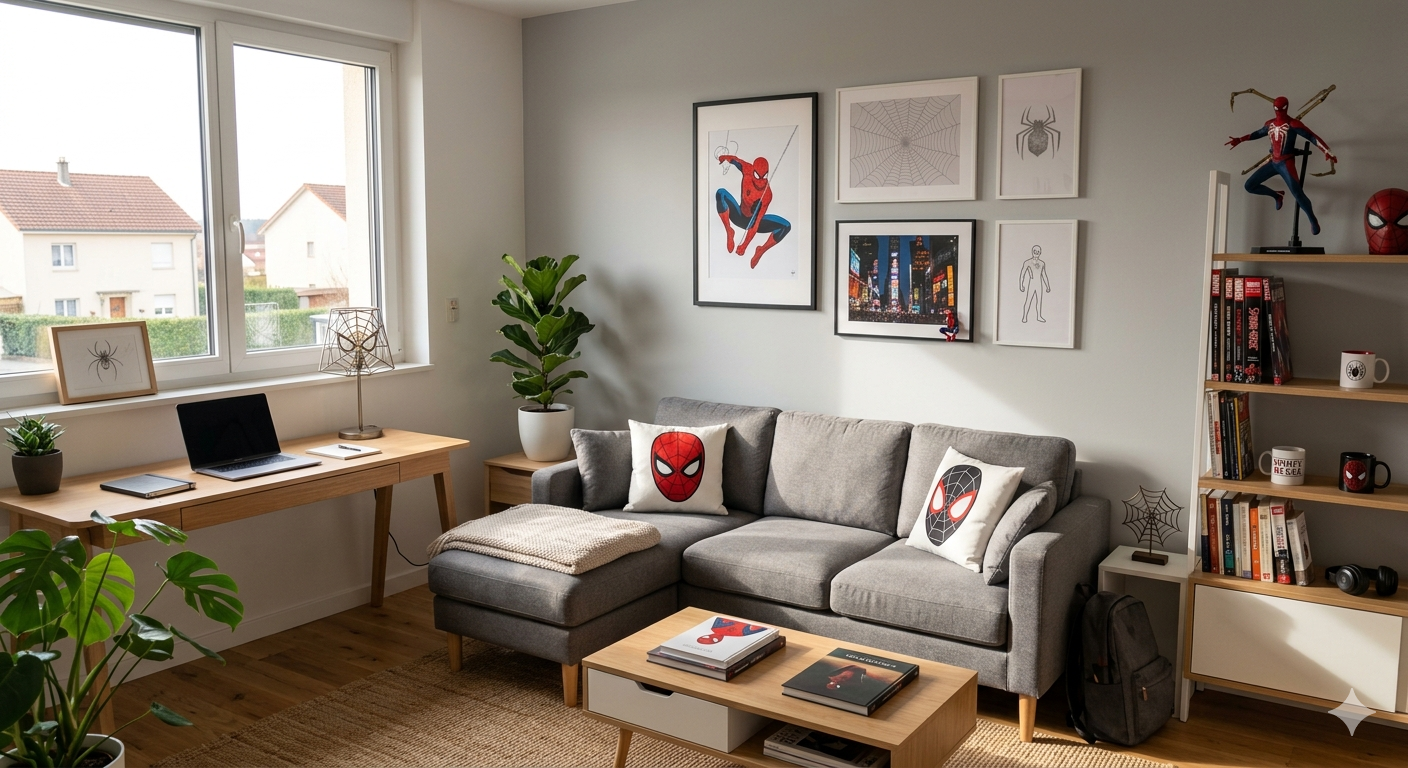 Décoration Spider-Man 2026 : Comment Transformer Chaque Pièce de Votre Intérieur en Repaire du Tisseur (Guide Complet)