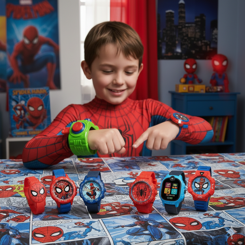 Quelle montre Spider-Man choisir pour un enfant ? Le guide complet selon l’âge, l’usage et le style
