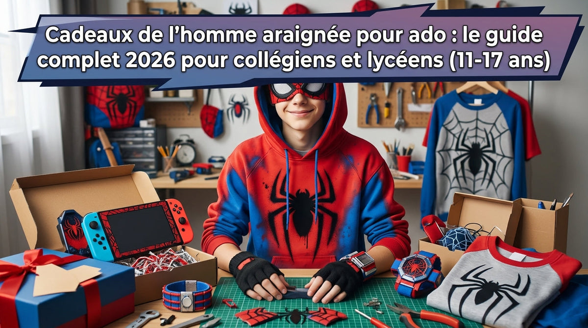 Spider-Man-Geschenke für Teenager: der komplette Ratgeber 2026 für Mittel- und Oberstufenschüler (11-17 Jahre)
