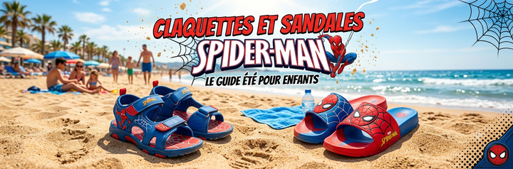 Spider-Man Badelatschen und Sandalen: Welches Paar wählen?