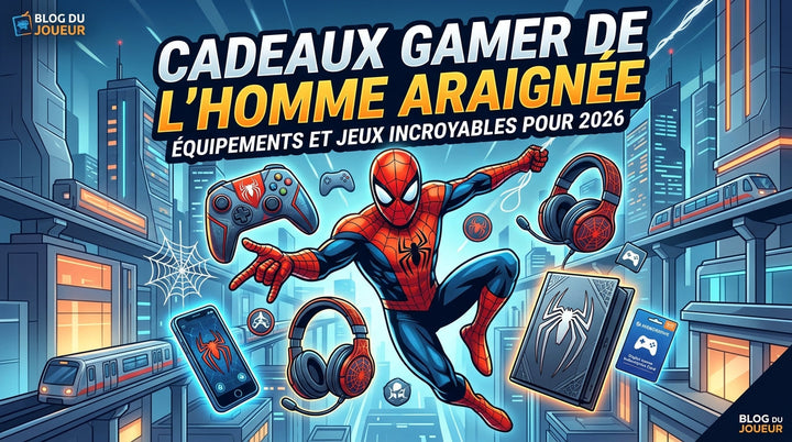 Cadeaux gamer Spider-Man 2026 : le guide complet par console, budget et type de joueur
