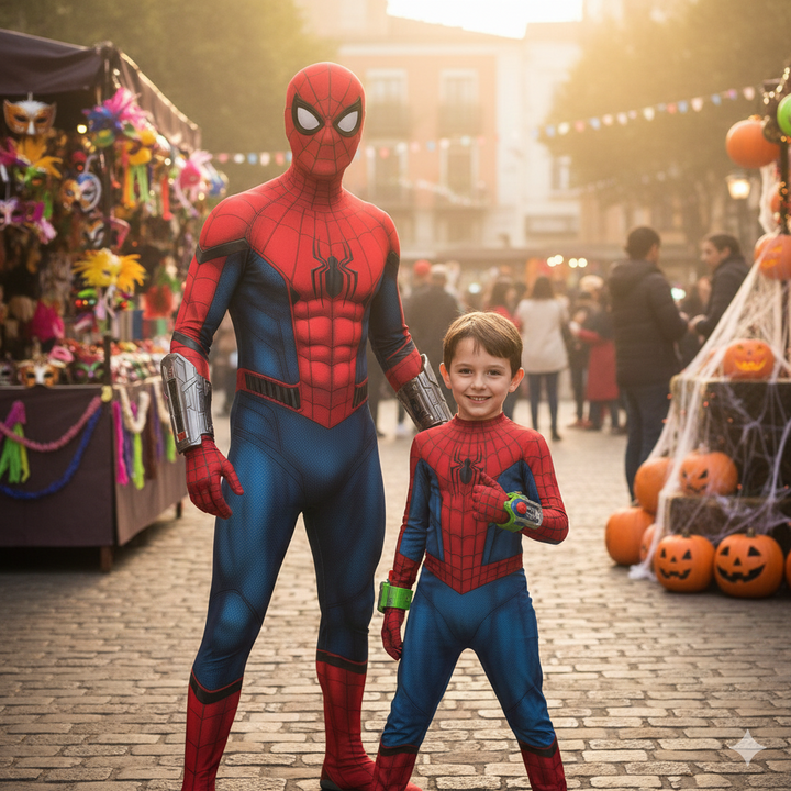 Spider-Man-Kostüm für Karneval & Halloween: Wie wählst Du das richtige Modell für Erwachsene und Kinder?