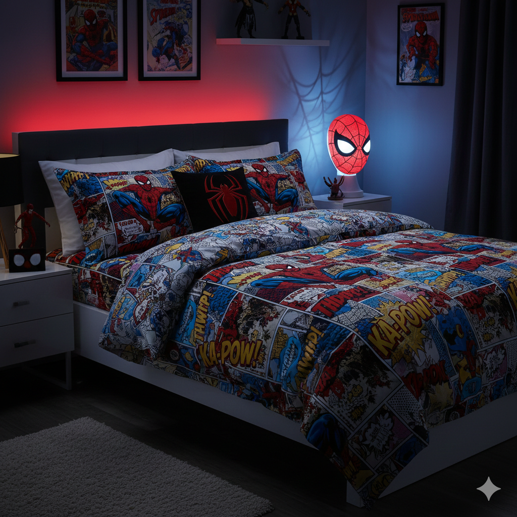 Quelle housse de couette Spider-Man choisir ? Le guide ultime pour une chambre immersive et stylée