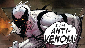Anti-Venom : la rédemption héroïque d'Eddie Brock et le symbiote blanc qui guérit