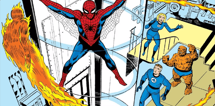 Spider-Man und die Fantastischen Vier: ein unerwartetes, aber prägendes Bündnis im Marvel-Universum