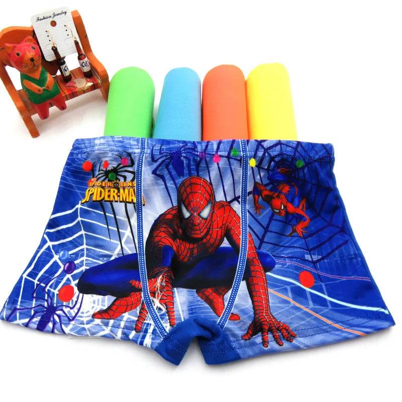 Caleçon Spider-Man Cartoon pour Enfant
