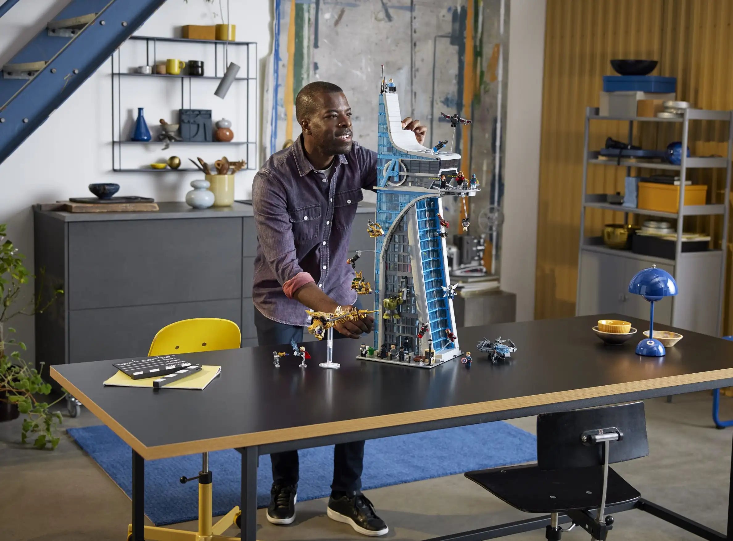 Bloc de construction Spider-Man - Tour des Avengers
