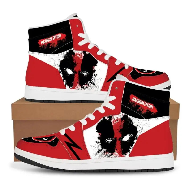 Basket Montante Spider-Man - Effet Tag