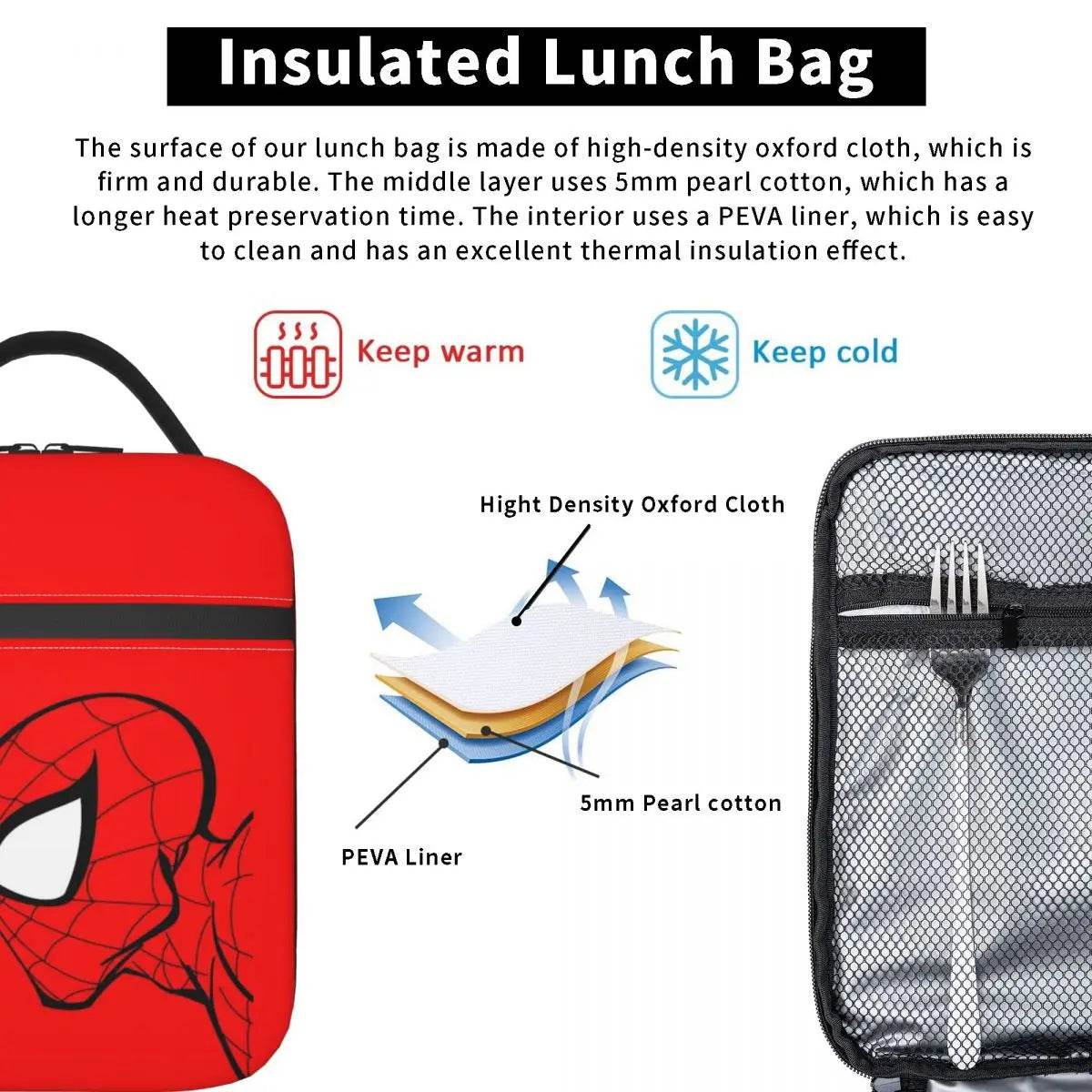 Lunch Bag Spider-Man en Selfie