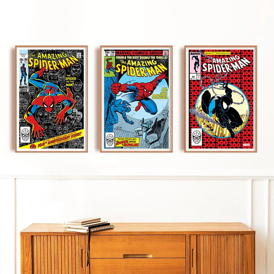 Poster Comics Spider-Man en Combat