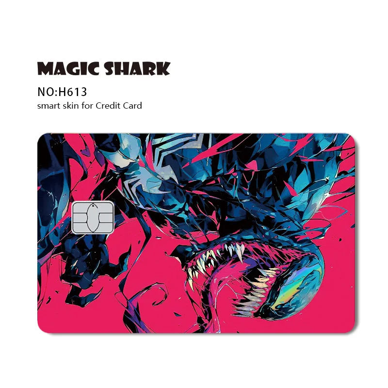 Autocollant de Carte Bancaire Spider-Man - Venom