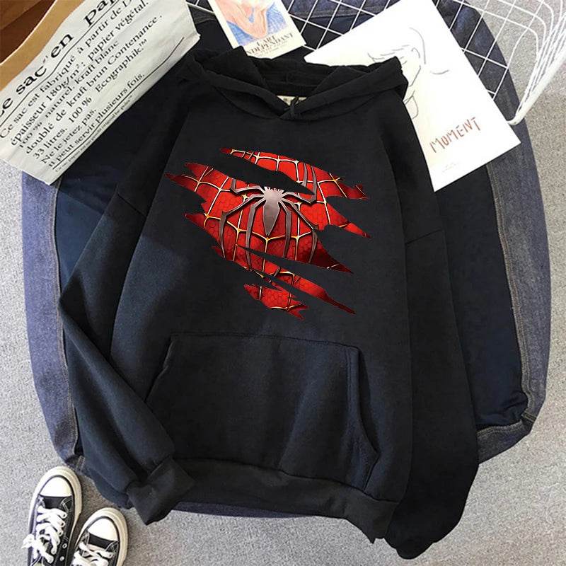 Pulls Spider-Man