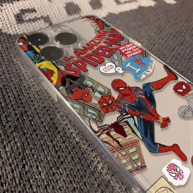 Coque Antichoc Spider-Man Bande Dessinée