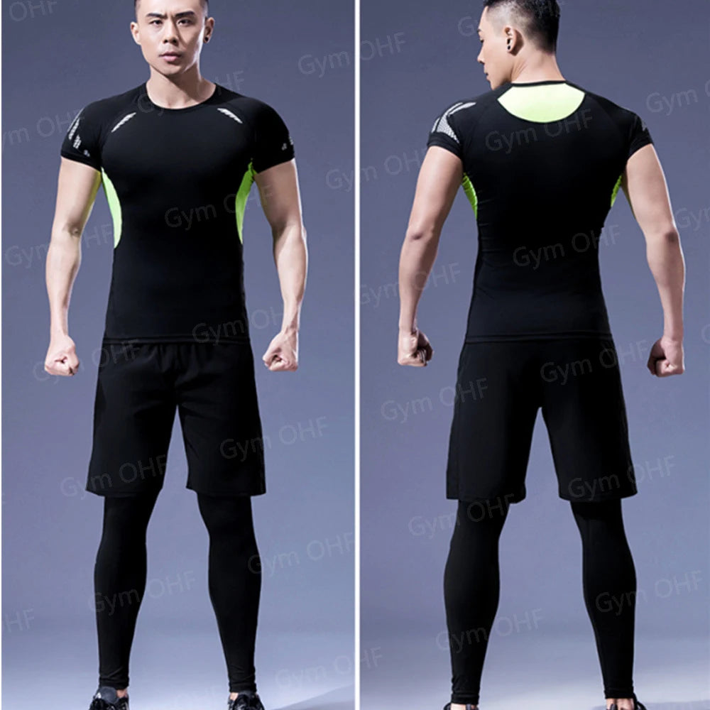 Pack Complet de Compression Spider-Man (Gilet-T-shirt-legging-short)