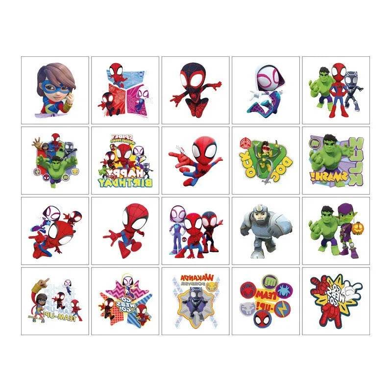 Tatouages Spider-Man Cartoon
