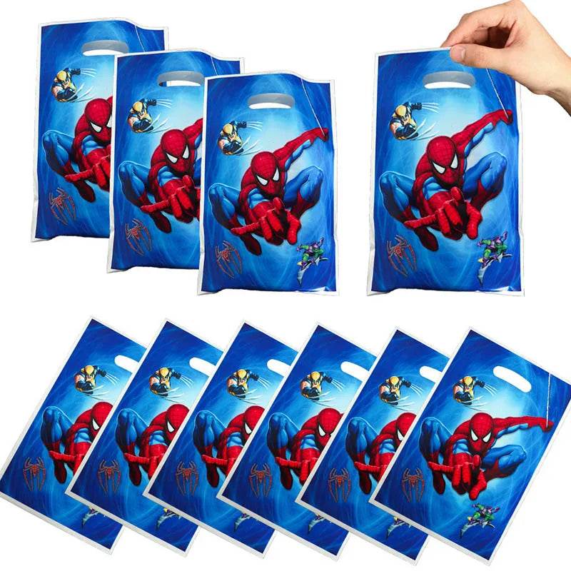 Décoration Anniversaire Spider-Man - Sac Cadeau