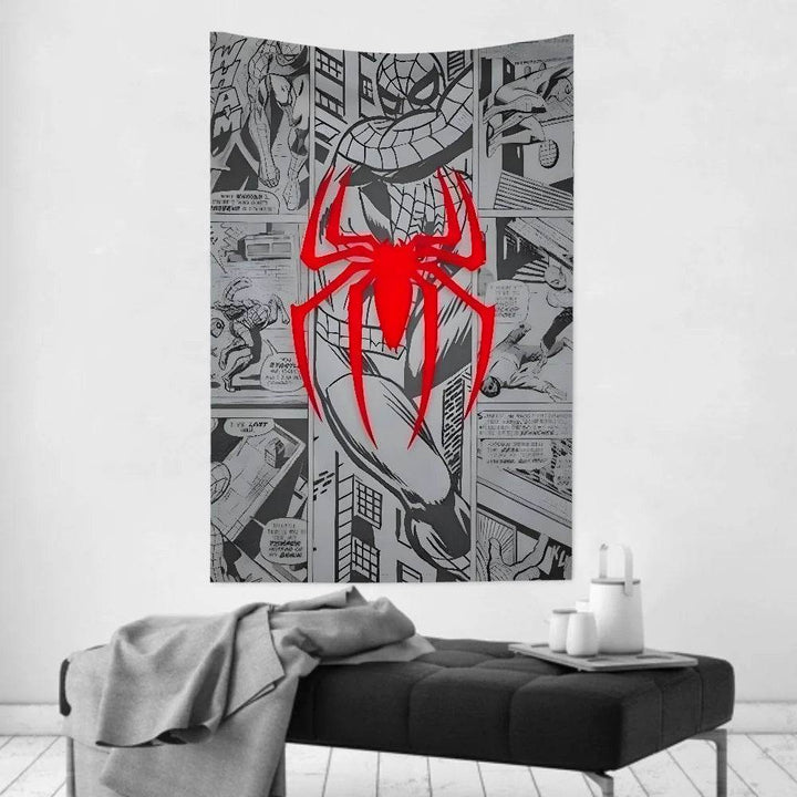 Tapisserie Spider-Man Bande Dessinée