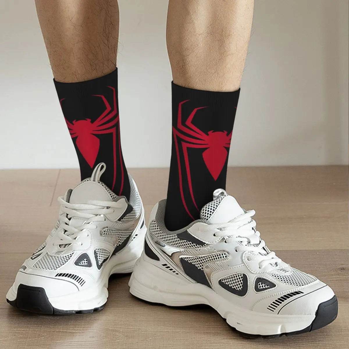 Chaussette Spider-Man Logo Araignée