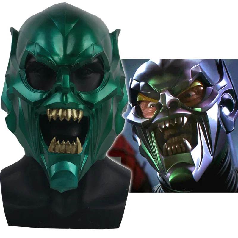 Masque Spider-Man - Bouffon Vert