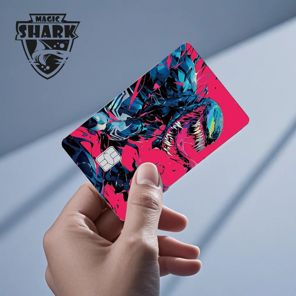 Autocollant de Carte Bancaire Spider-Man - Venom