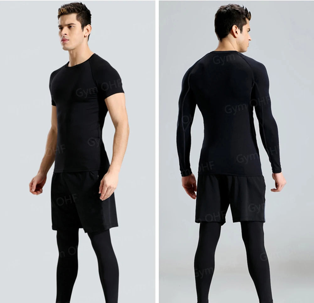 Pack Complet de Sport Spider-Man (Short / T-Shirt / T-shirt Manche Longue / Gilet / Legging)