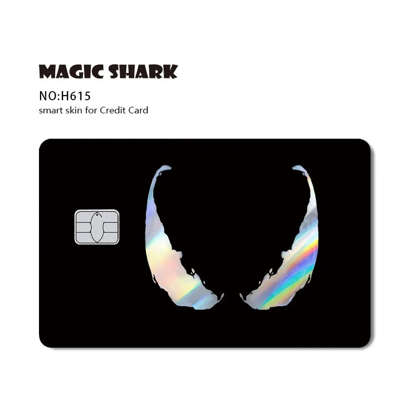 Autocollant de Carte Bancaire Spider-Man et Symbiote
