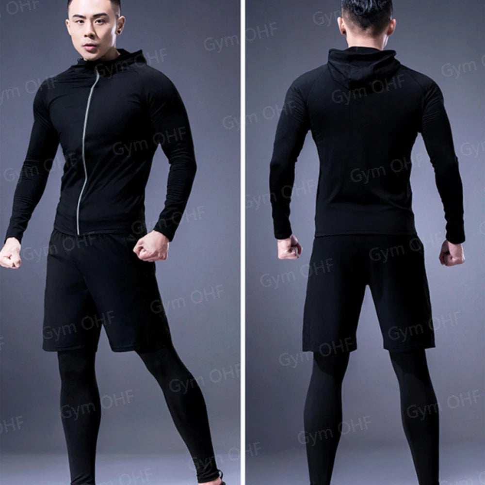 Pack Complet de Compression Spider-Man (Gilet-T-shirt-legging-short)