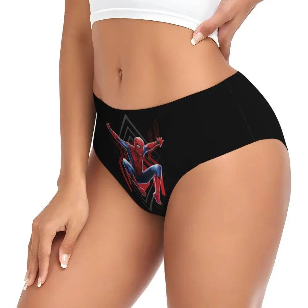 Culotte Spider-Man Noir et Blanc Retro