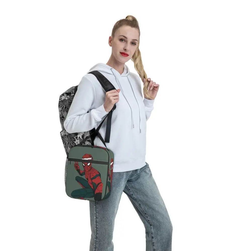 Lunch Bag Spider-Man en Selfie