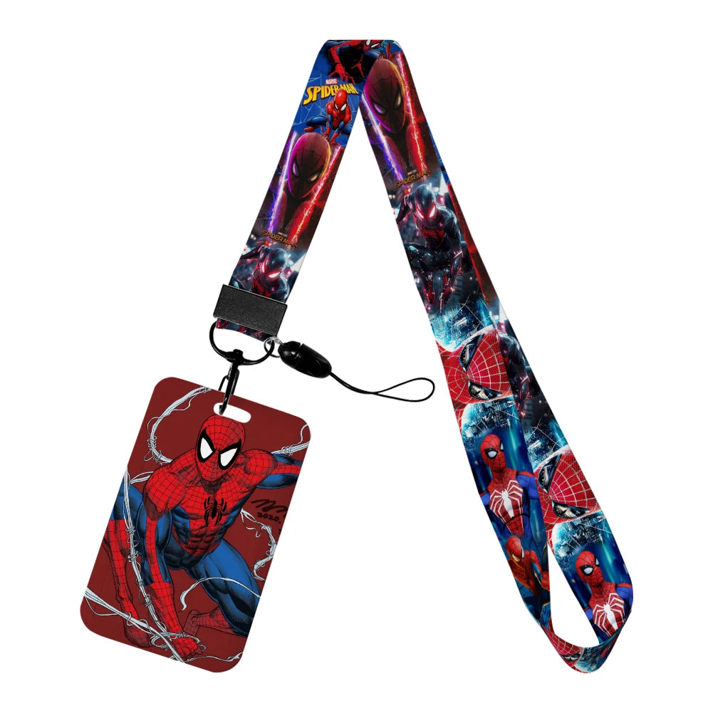 Porte Carte Spider-Man sur une Toile