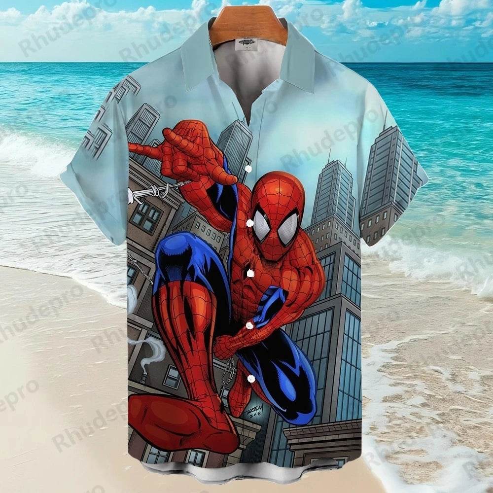 Chemise Spider-Man Cartoon