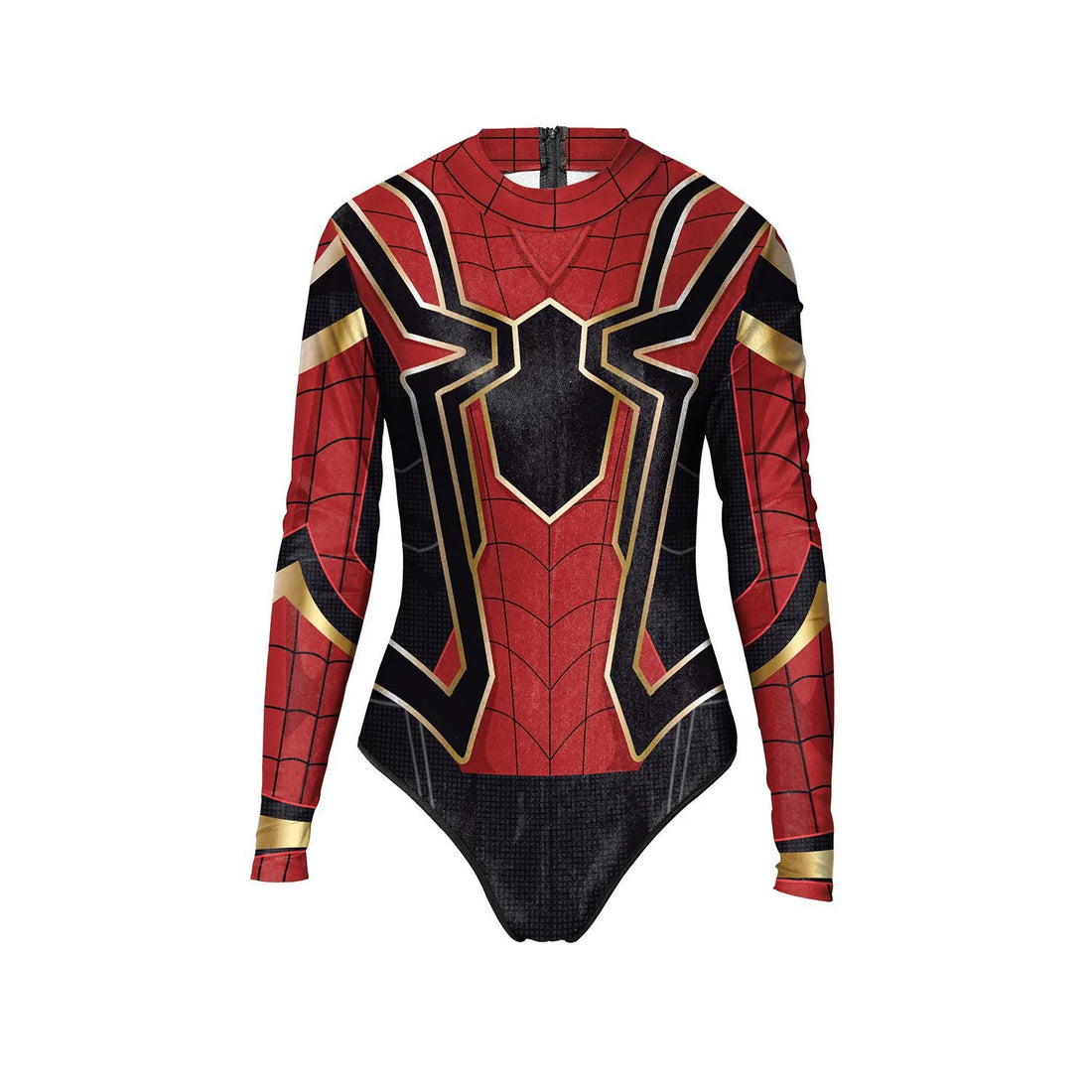 Maillot de Bain Spider-Man Noir pour Femme 1 Pièce