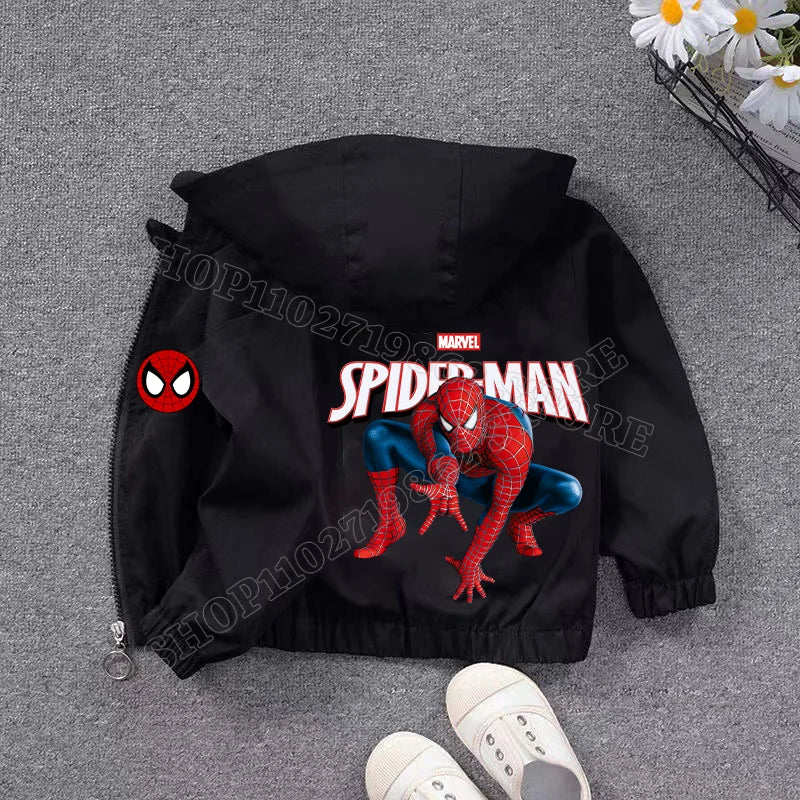 Veste Spider-Man Coupe Vent pour Enfant