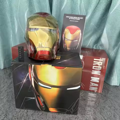 Casque Intégral Electronique Premium Iron Man - dans Spider-Man Homecoming