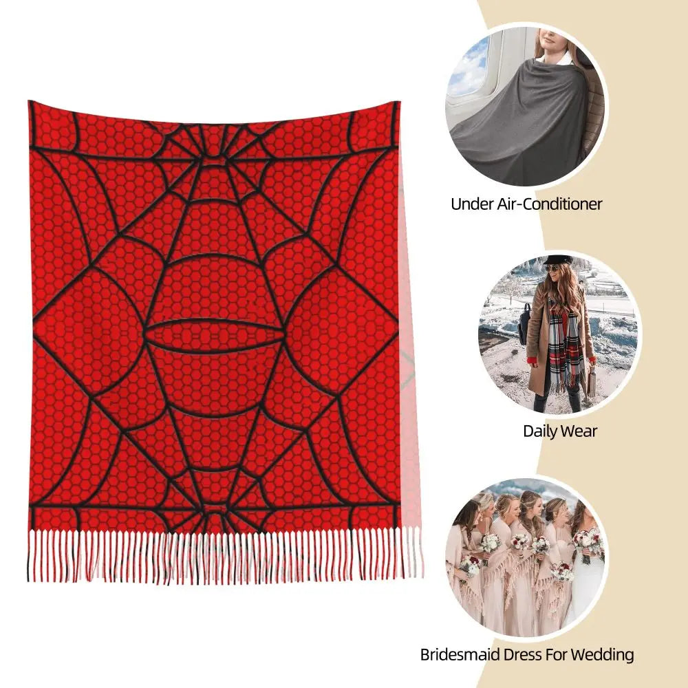 Châle Masque de Spider-Man