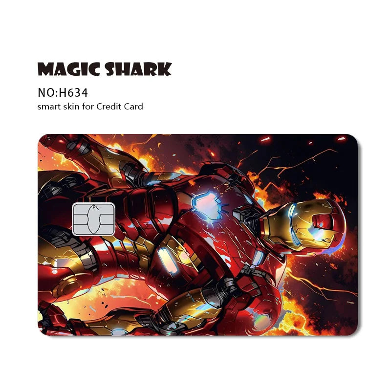 Autocollant de Carte Bancaire Spider-Man