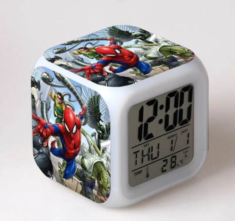 Réveil Spider-Man Dessin Animé