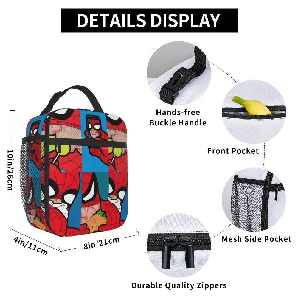 Lunch Bag Spider-Man en Selfie