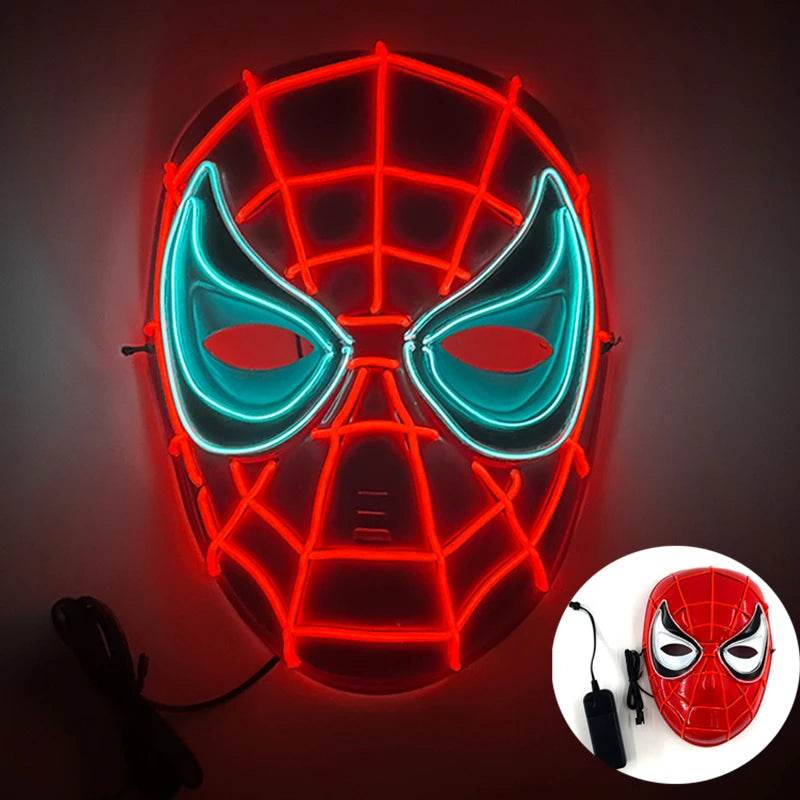 Masque Néon Spider-Man