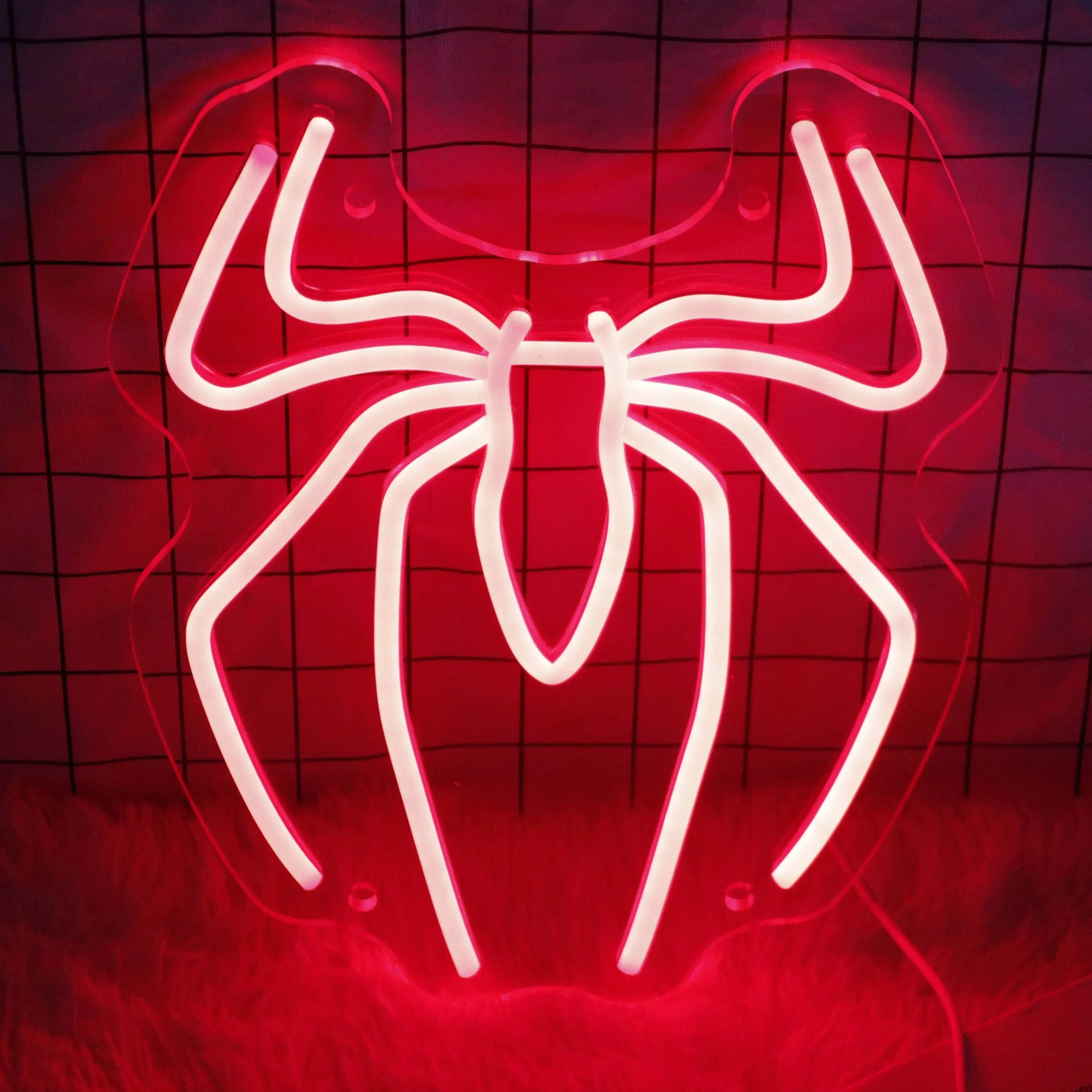 Lampe Néon Spider-Man Araignée