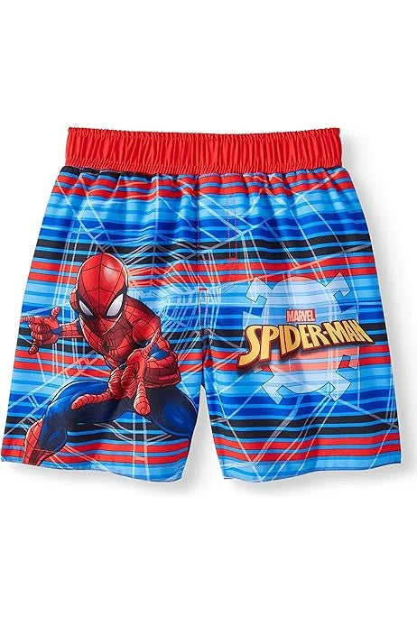 Short de Bain Spider-Man Cartoon pour Homme